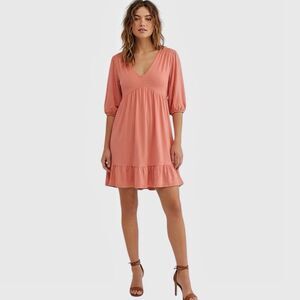 Velvet Torch Womens Dress Sz Small Baby doll Soft Girl Boho Bohemian Festival